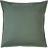 FLORE - Lot De 2 Taies D'oreiller En Percale De Coton - Vert Cèdre 65x65cm -chambre à coucher Soldes TAIE D 39 OREILLER FLORE 26440408 F 1