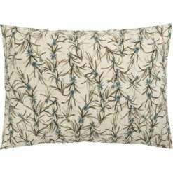 ROMARIN - Lot De 2 Taies D'oreiller En Percale De Coton - Motifs Romarin 50x70cm