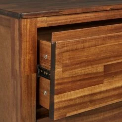 THAO - Commode 3 Tiroirs En Acacia Massif -chambre à coucher Soldes THAO 26528823 Z 1