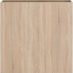 BALME - Tête De Lit En Bois Avec Rangements - Noir Et Effet Chêne Clair L100cm -chambre à coucher Soldes Tete de lit BALME 26774886 B 1