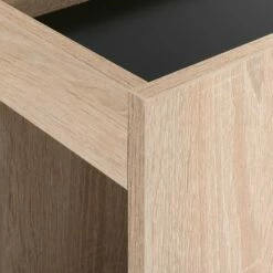 BALME - Tête De Lit En Bois Avec Rangement - Effet Chêne Clair L165cm -chambre à coucher Soldes Tete de lit BALME 26774893 Z 1