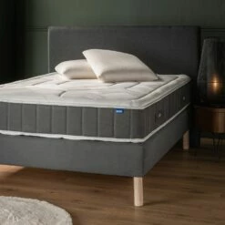 ETNA - Tête De Lit Droite En Tissu Bultex - Gris L180cm 9 ETNA - Tête De Lit Droite En Tissu Bultex - Gris L180cm -chambre à coucher Soldes Tete de lit ETNA 27444122 A 1