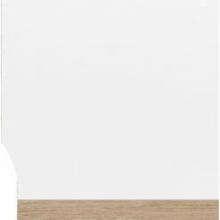 NESTOR - Armoire Dressing Avec 1 Porte Et 1 Tiroir En Bois Effet Chêne - Blanc H235XL50cm -chambre à coucher Soldes dressing NESTOR 27021484 Z 1