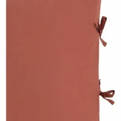 MANTA - Housse De Couette 240x220cm Et 2 Taies D'oreiller 65x65cm En Coton Lavé - Rouge Terracotta -chambre à coucher Soldes parrure linge de lit MANTA 27288283 Z 1